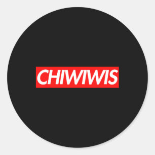 Mexican Latino Chicano Cinco De Mayo Chiwiwis Classic Round Sticker