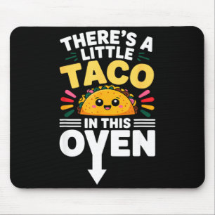 Mexican little taco in this oven cinco de mayo mouse mat