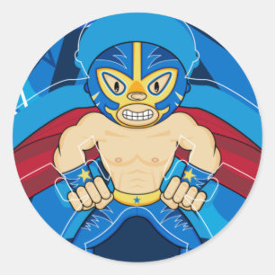 Mexican Luchador Wrestler Sticker