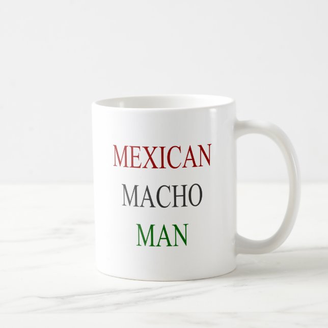 Mexican Macho Man Coffee Mug (Right)
