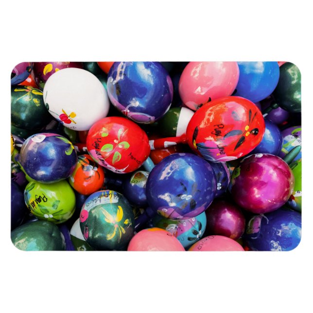 Mexican Maracas Magnet (Horizontal)