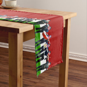 Mexican Mariachi Band Short Table Runner