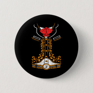 Mexican Mariachi Cinco De Mayo Costume Charro Cele 6 Cm Round Badge