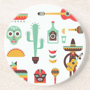 mexican mariachi coaster