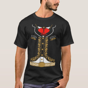 Mexican Mariachi Costume Charro For Cinco De Mayo  T-Shirt