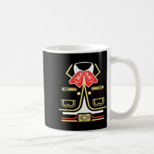Mexican mariachi halloween costume charro cinco de coffee mug