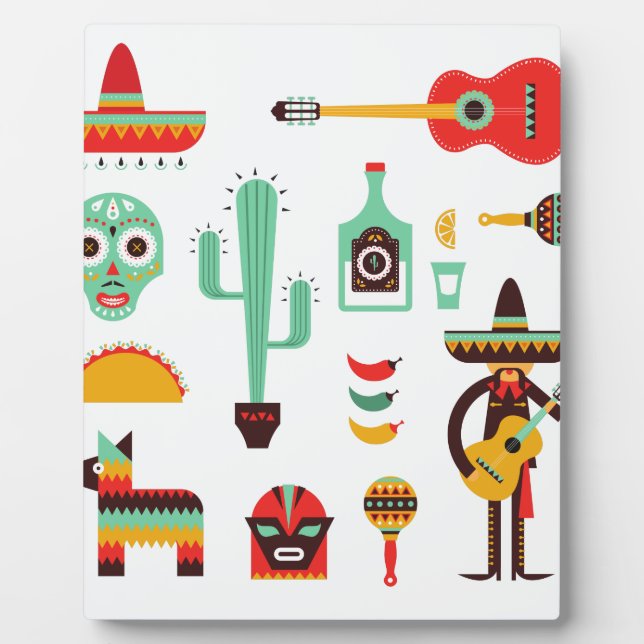 mexican mariachi plaque (Front)