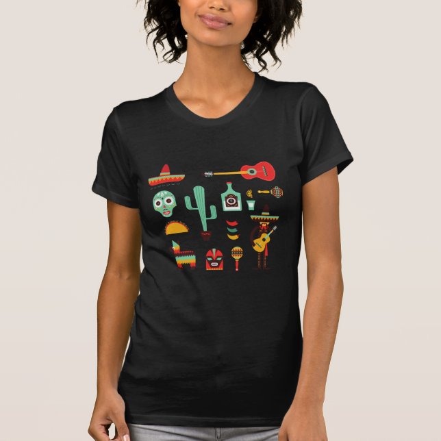 mexican mariachi T-Shirt (Front)