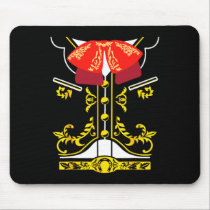 Mexican Mariachi Tee Charro Cinco De Mayo Hallowee Mouse Mat
