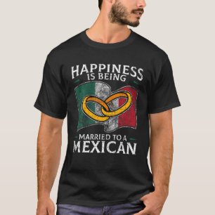Mexican Marriage Mexico Wedding Married Heritage R T-Shirt