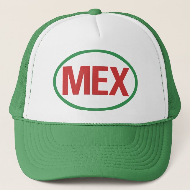 Mexican MEX Trucker Hat (Front)