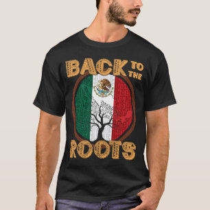 Mexican Mexico Flag Chicano Latino Mexico Fans Me T-Shirt