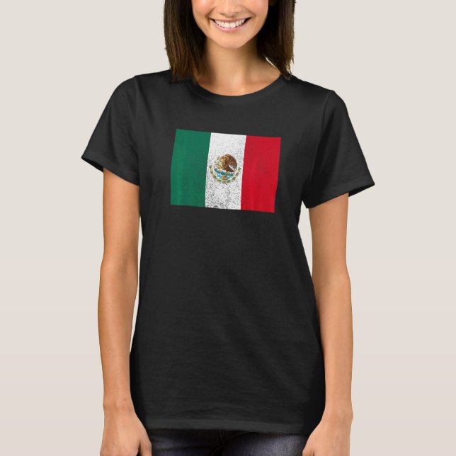 Mexican Mexico Flag Pride Mexican Flag T-Shirt (Front)