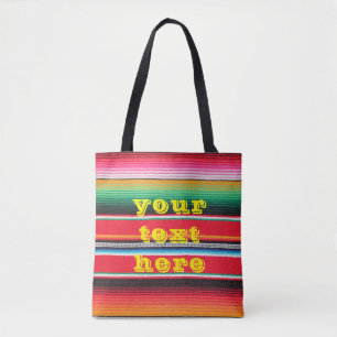 mexican mexico poncho blanket background  tote bag