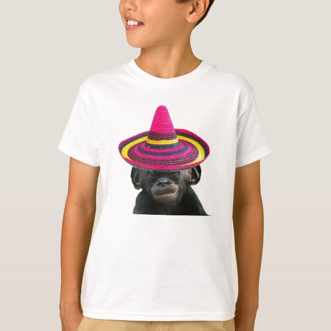 Mexican Monkey T-Shirt (Front)