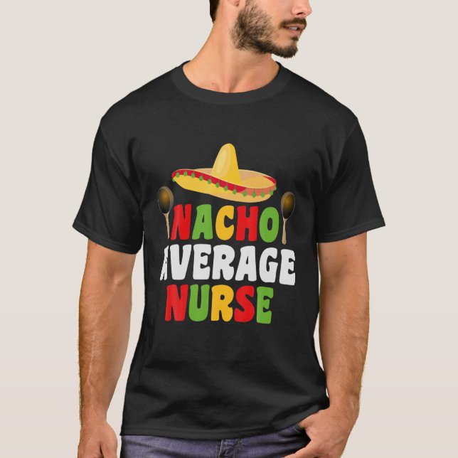 Mexican Nurse Stethoscope Cinco De Mayo Mexican Nu T-Shirt (Front)