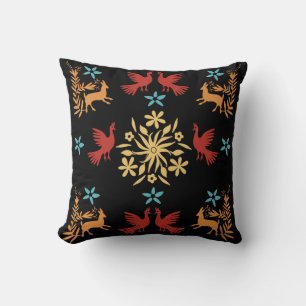 Mexican Otomi Home Decor Cushion