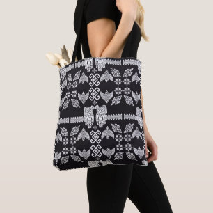 Mexican Otomi Home Decor Tote Bag