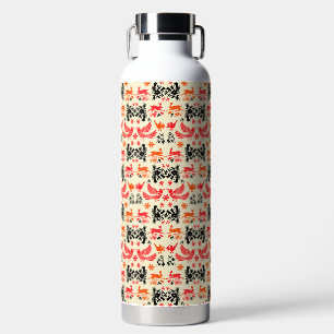 Mexican Otomi Home Decor Water Bottle