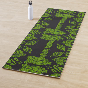 Mexican Otomi Home Decor Yoga Mat