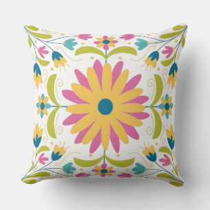Mexican Otomi Pattern Cushion