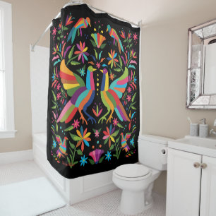 Mexican Otomi  Shower Curtain