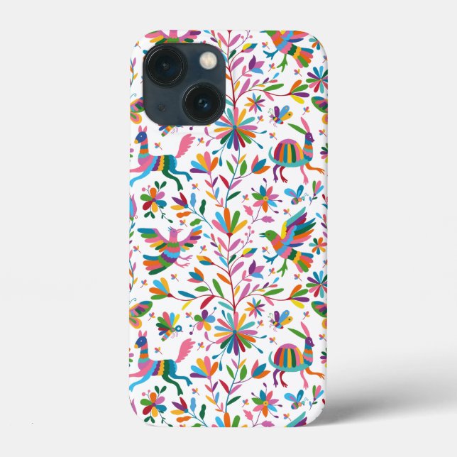  Mexican Otomi Style Bright Pattern Case-Mate iPhone Case (Back)