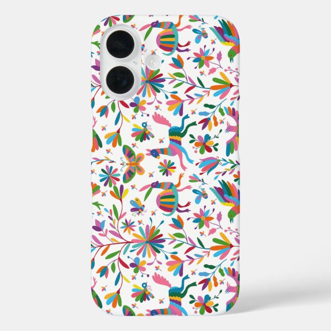  Mexican Otomi Style Bright Pattern Case-Mate iPhone Case (Back)
