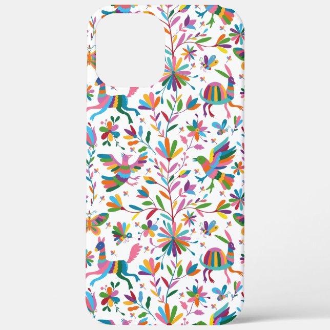  Mexican Otomi Style Bright Pattern Case-Mate iPhone Case (Back)