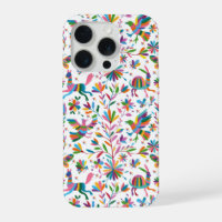 Mexican Otomi Style Bright Pattern