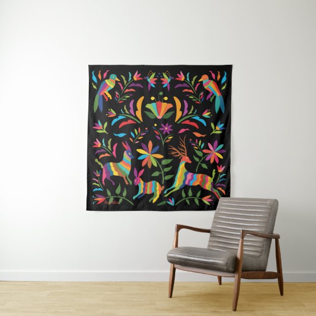 Mexican Otomi Tapestry (In Situ)