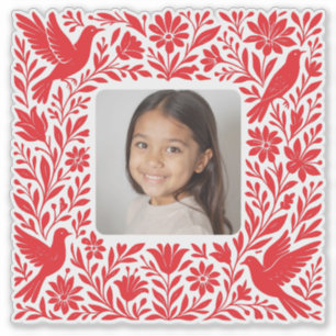 Mexican Otomí Tenango Talavera with Photo