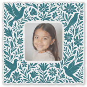 Mexican Otomí Tenango Talavera with Photo