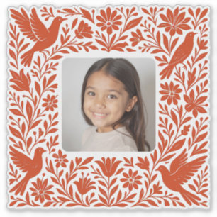 Mexican Otomí Tenango Talavera with Photo