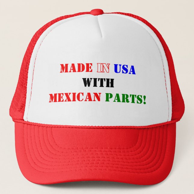 MEXICAN PARTS TRUCKER HAT (Front)
