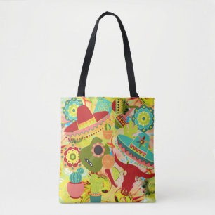 Mexican Party Decor Tote Bag