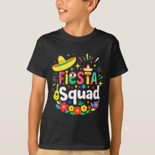 Mexican party funny cinco de mayo fiesta squad T-Shirt