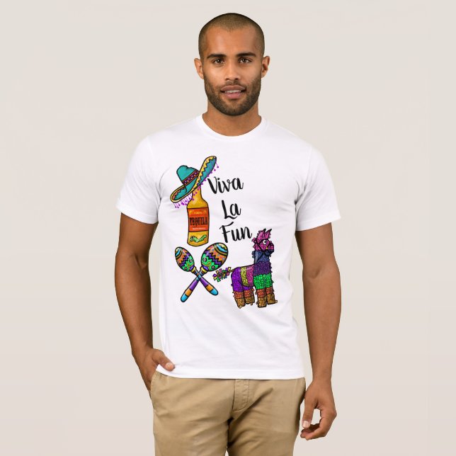 Mexican Party T-shirt (Front Full)
