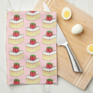 Mexican Pastel de Tres Leches Cake Baking Dessert Tea Towel