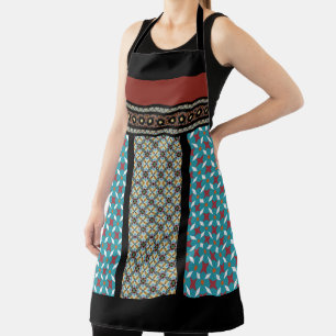 Mexican Patchwork Style 3 Apron