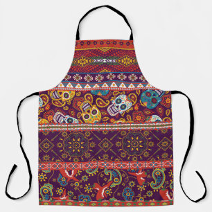 Mexican patchwork: traditional vintage design. apron