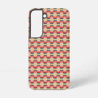 Mexican Pattern in Beige and Red