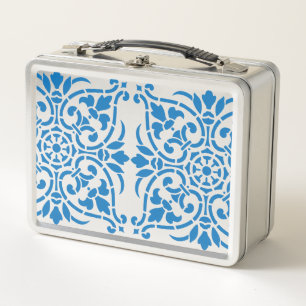 Mexican Pattern Metal Lunch Box
