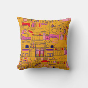Mexican pattern seamless design. Decoration textil Cushion