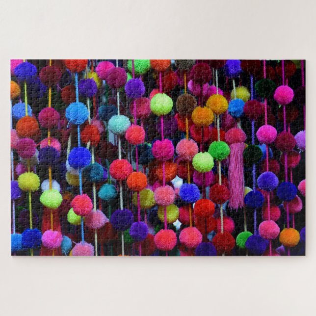 mexican pom poms puzzle (Horizontal)