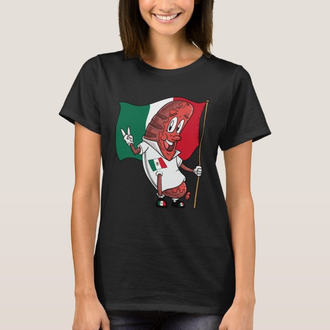 Mexican Pork Roasting Sausage T-Shirt (Front)