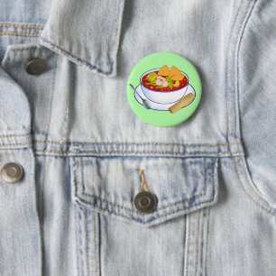 Mexican Pozole Rojo De Pollo 6 Cm Round Badge