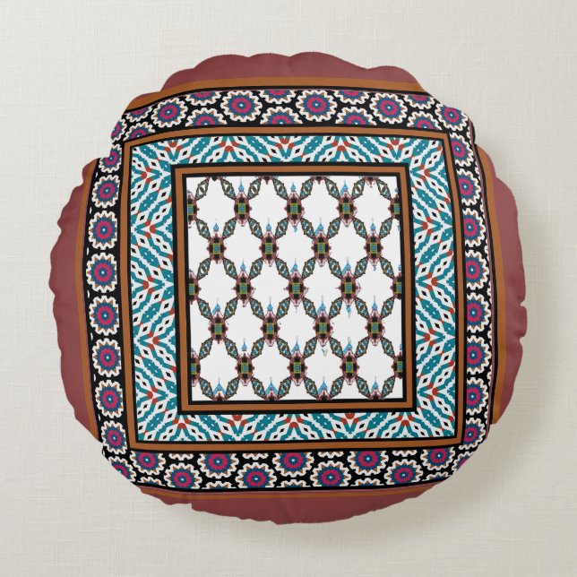 Mexican Pride 2 Design Round Cushion (Front)