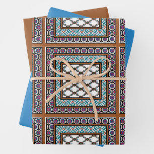 Mexican Pride 2 Design Wrapping Paper Sheet