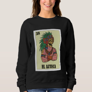 Mexican Pride Aztec Warrior Design - El Azteca Sweatshirt